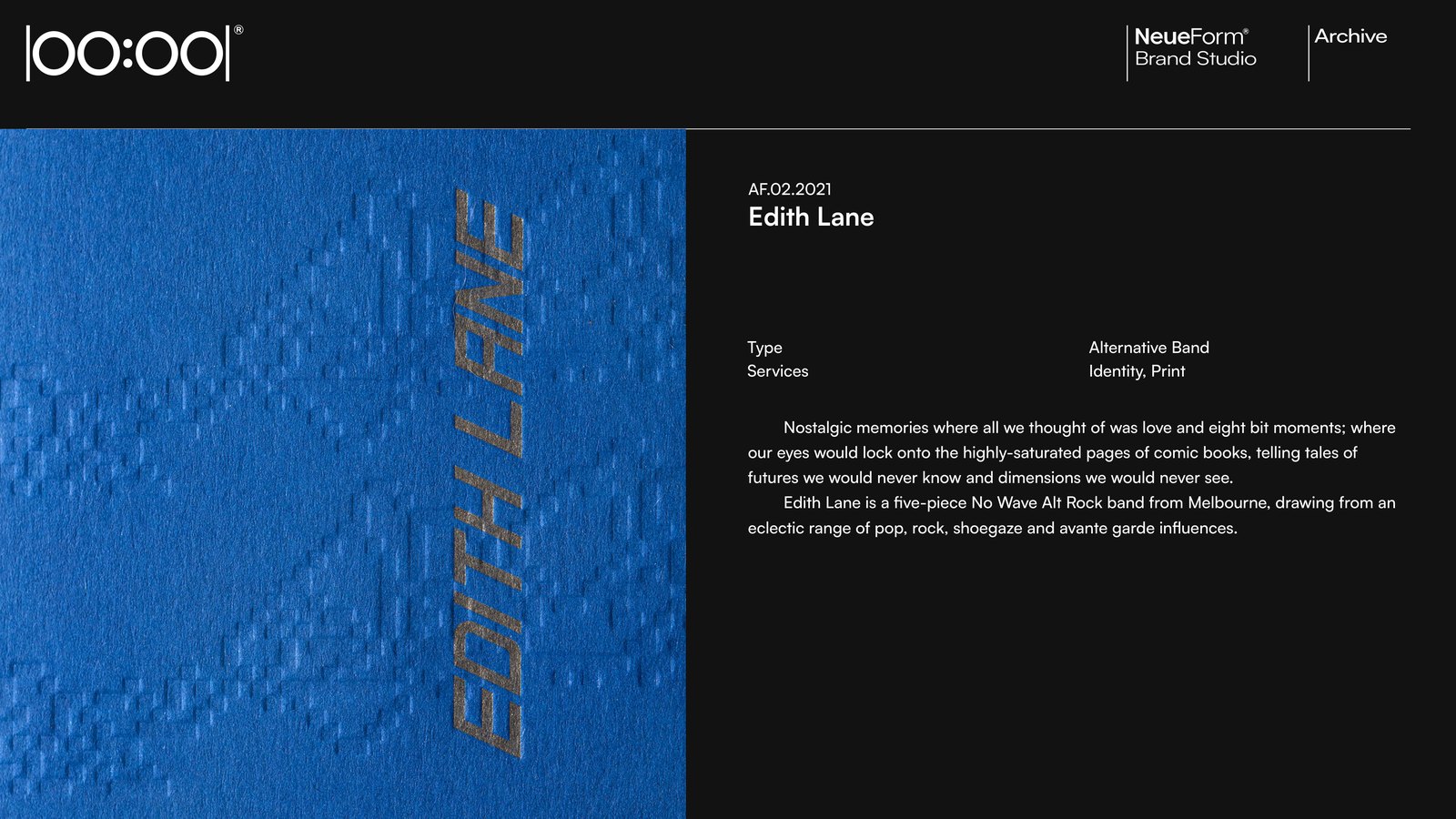 Edith Lane — 1