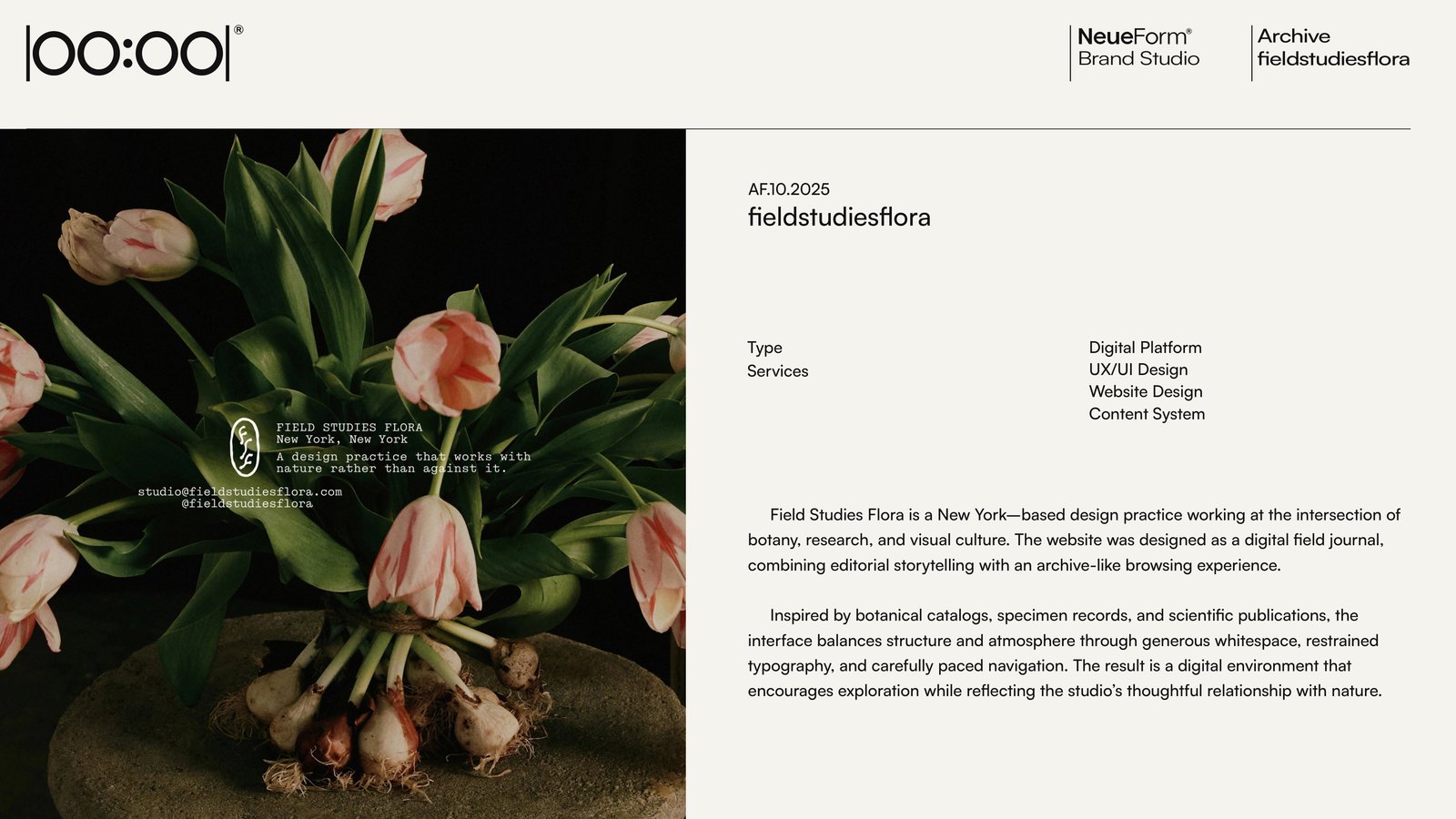 Field Studies Flora — 1